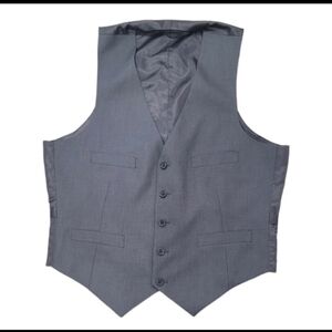 Kenneth Cole Reaction Charcoal Suit Vest